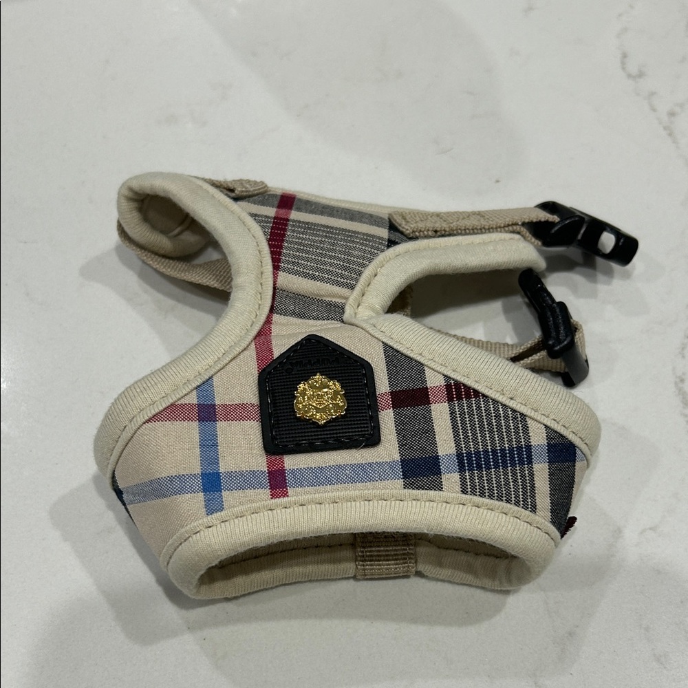 Puppia plaid dog harness
